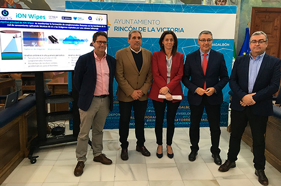 Ir a la noticia Rincón de la Victoria contará con un sistema pionero de vigilancia inteligente para detectar la acumulación de toallitas en las aguas residuales