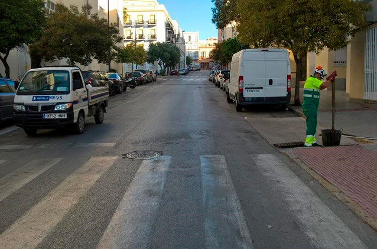 Ir a la noticia Trabajos para preparar el sistema de alcantarillado de San Fernando para las lluvias de otoño